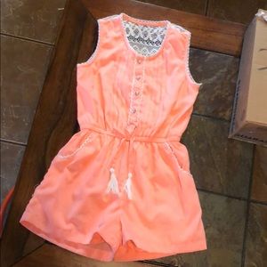Romper Coral colored Girls size 8